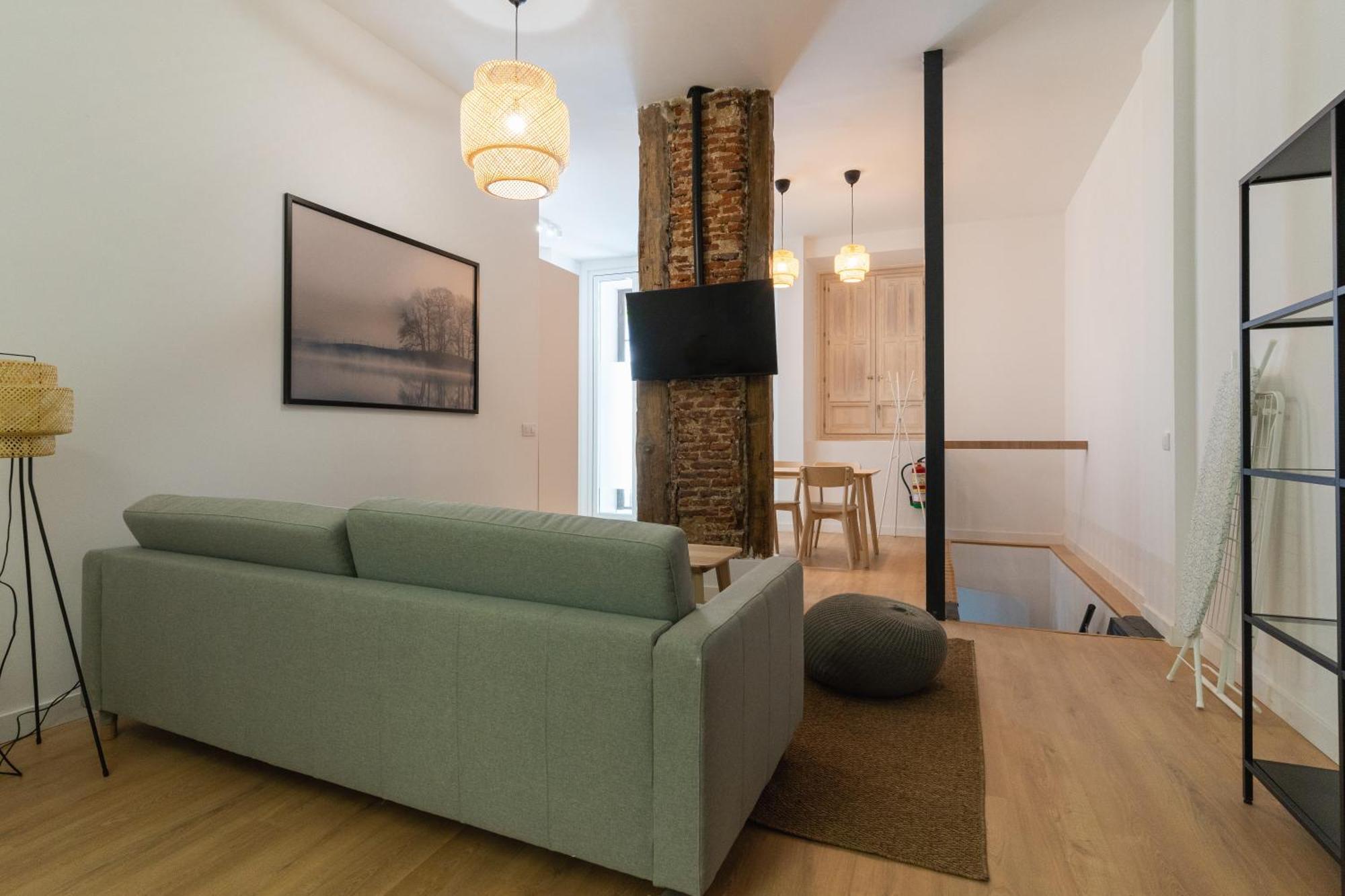 Modern Duplex-2Bedrooms 3Baths-Palacio Madrid Eksteriør bilde